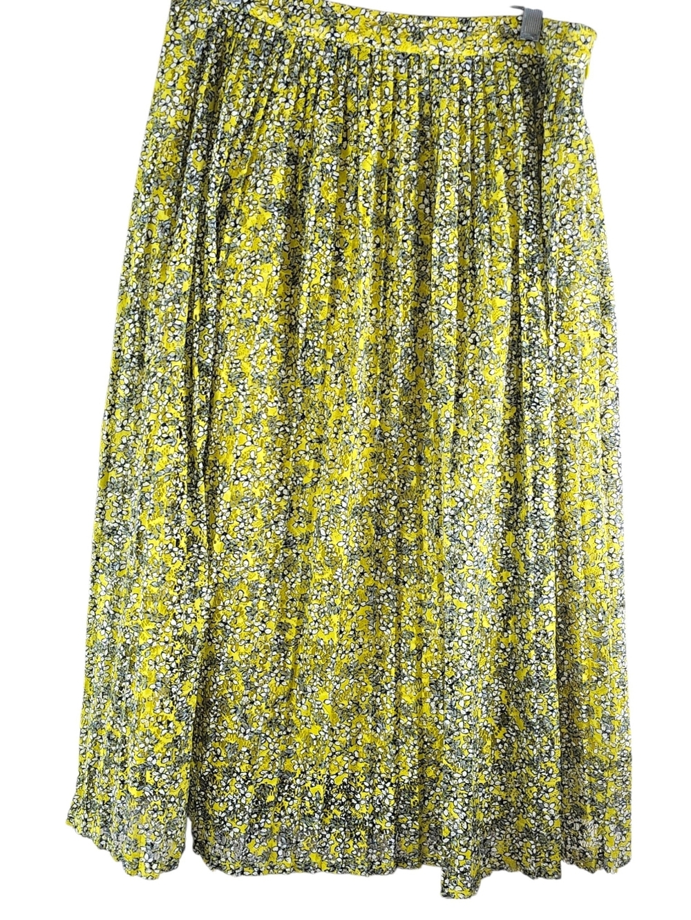 Who What Wear Floral Micropleated Midi Skirt In 8 - Picture 1 of 6
